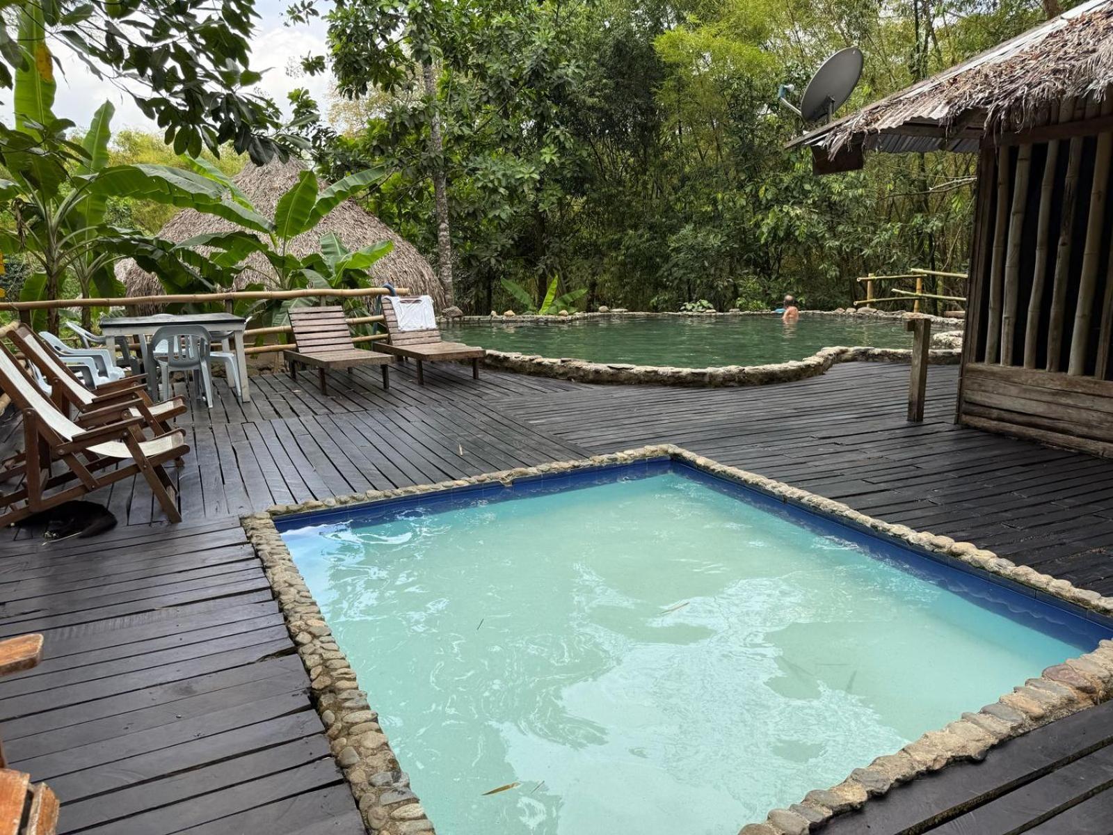 Las Cabanas Del Rio ミンカ エクステリア 写真